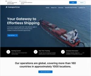 Logistics app development services