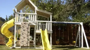 Riyadh Outdoor Backyard Playsets – Multi-Slide & Swing Designs