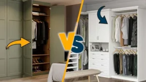 Comparing Storage Capacity in Wardrobes with Drawers vs Traditional Designs