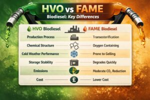 Difference Between HVO and FAME Biodiesel