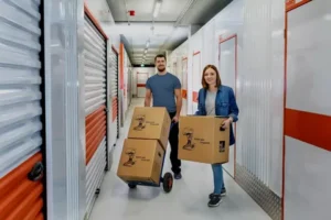 clean and secure self storage unit in Dubai for personal belongings