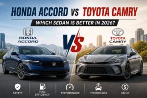 Honda Accord vs Toyota Camry: Which Sedan Is Better in 2026?